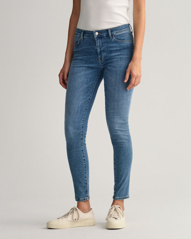 Nella Travel Skinny Jeans in Indigoblau