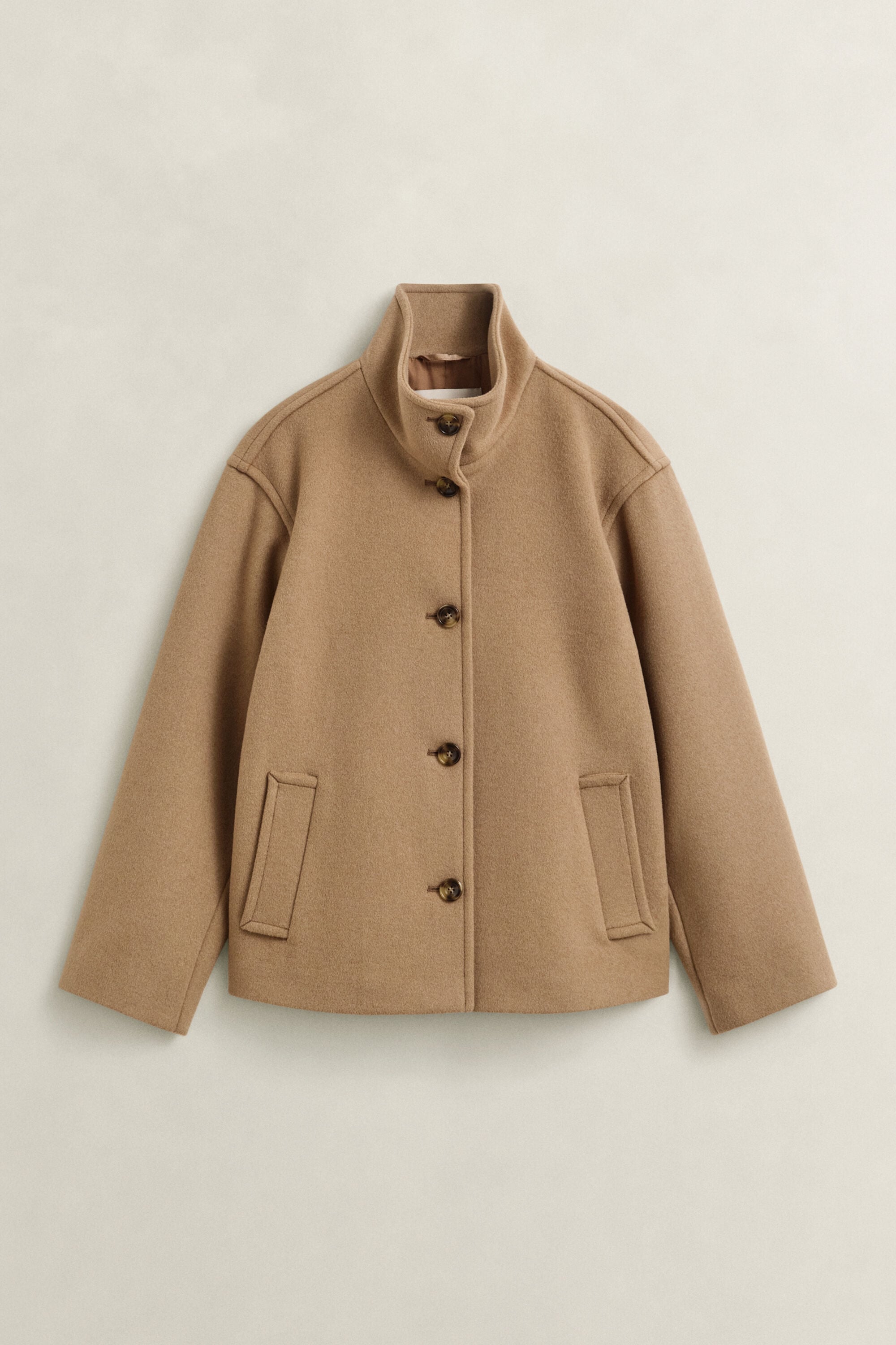 Jacke aus Wollmischung