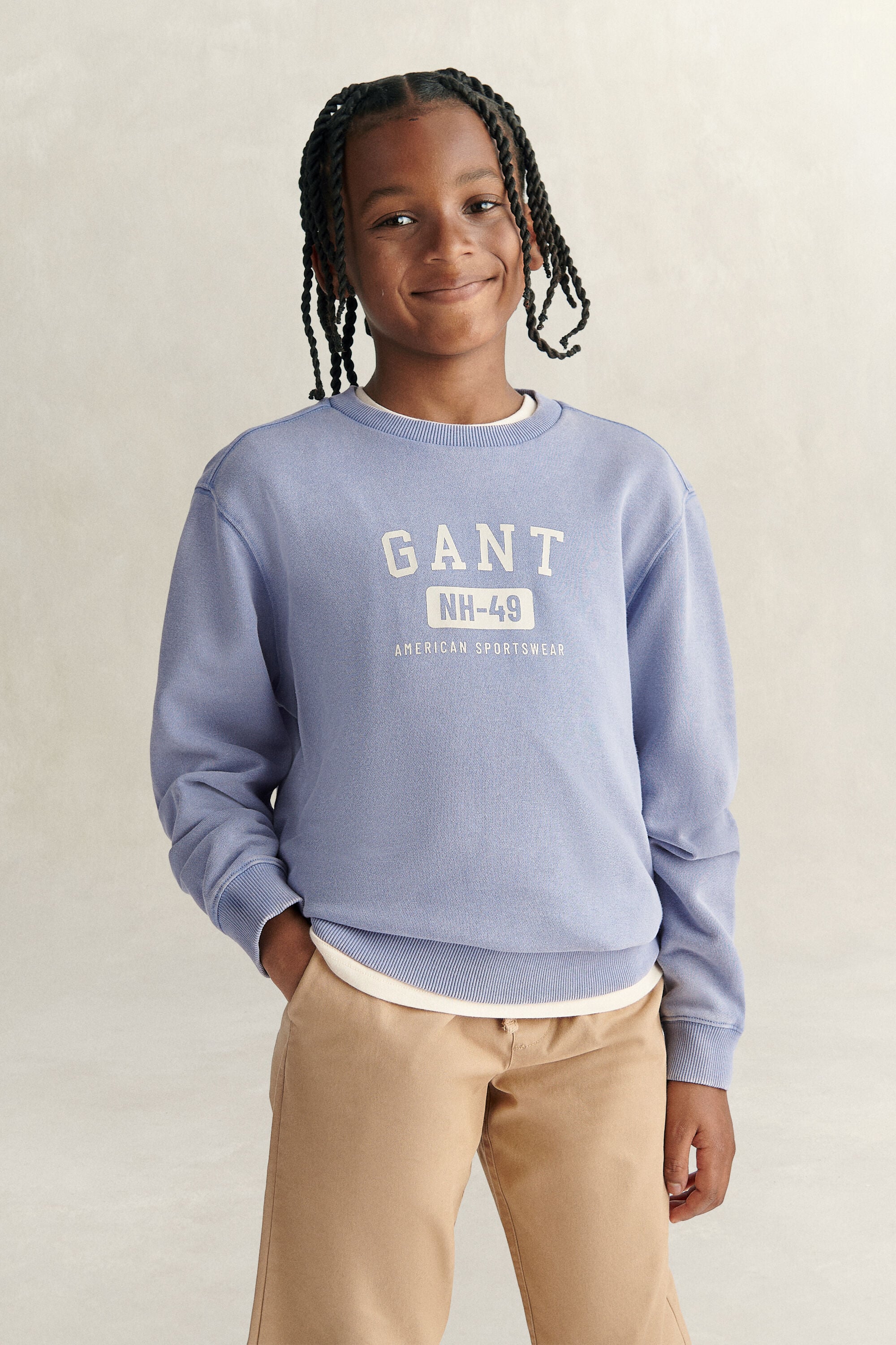 Teen Boys Washed Sweatshirt