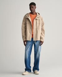 Windjacke aus Baumwolle