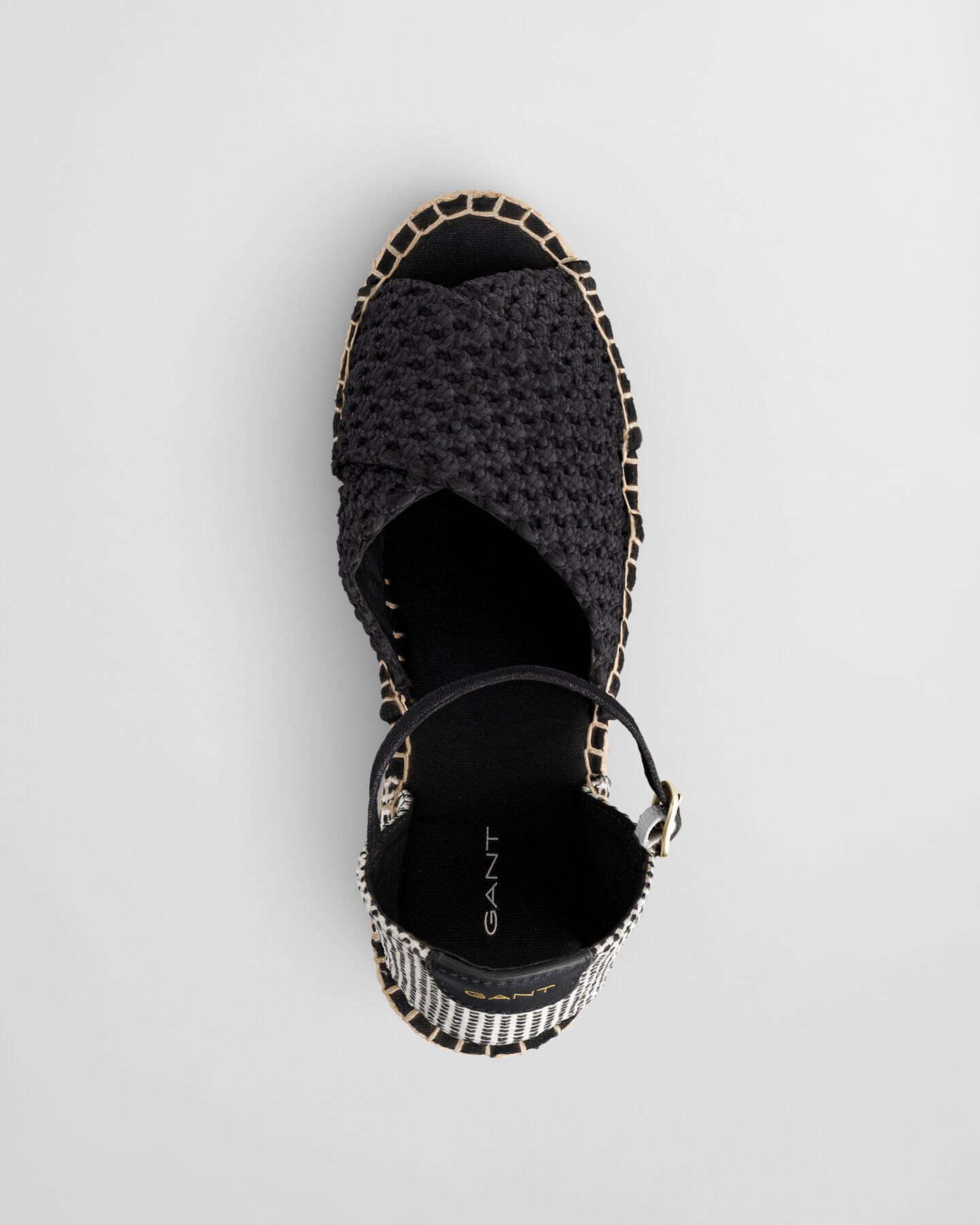 Luliza Strick-Espadrille mit Keilabsatz