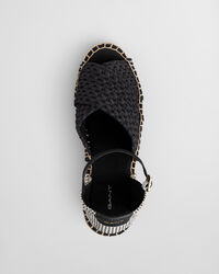 Luliza Strick-Espadrille mit Keilabsatz