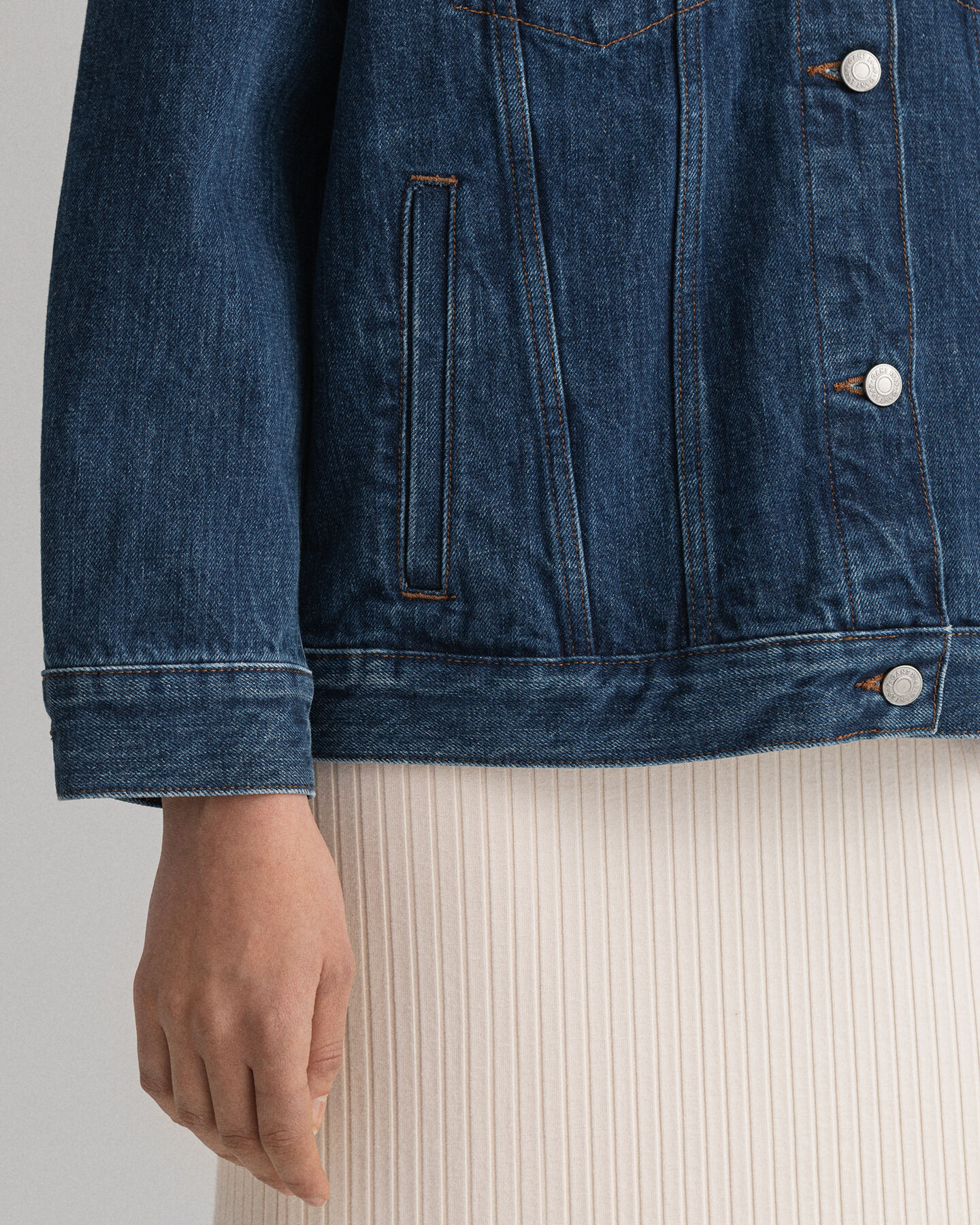 Oversize Jeansjacke