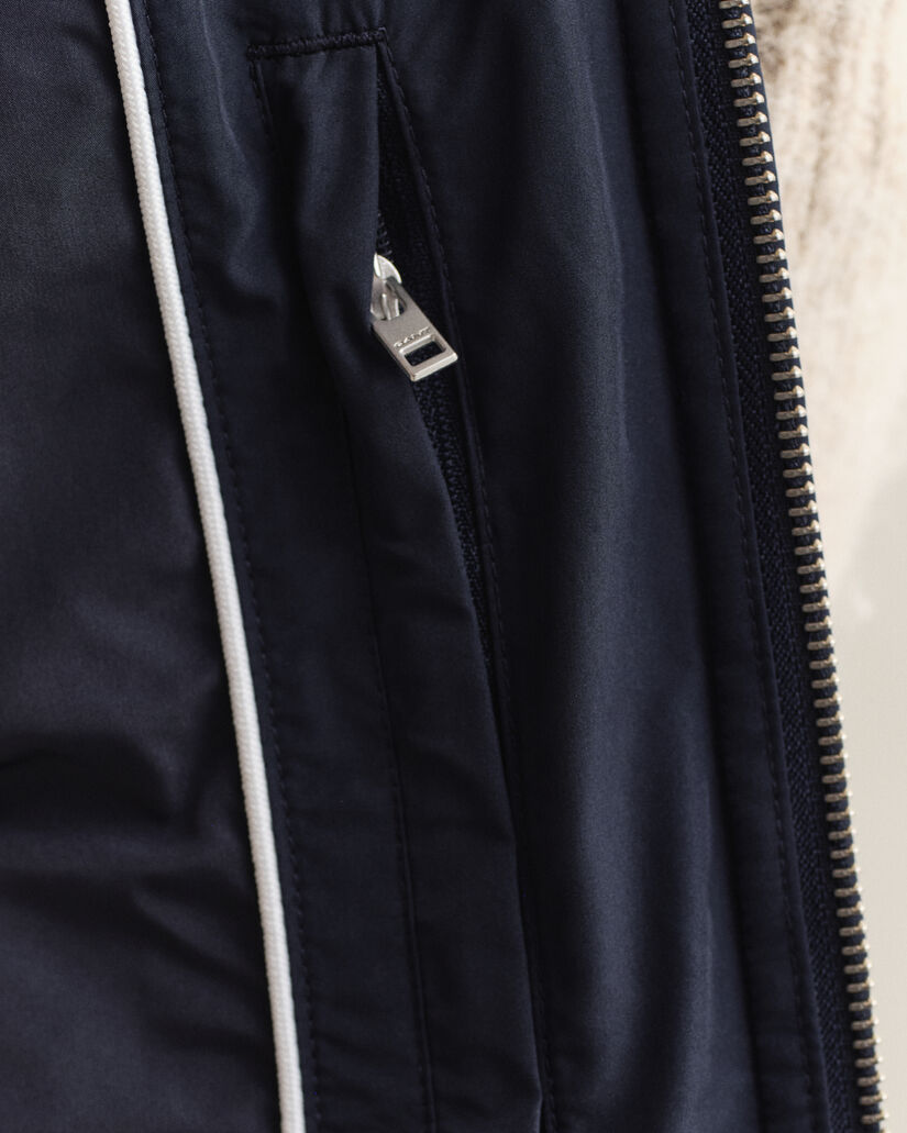 Gesteppte Windcheater Weste