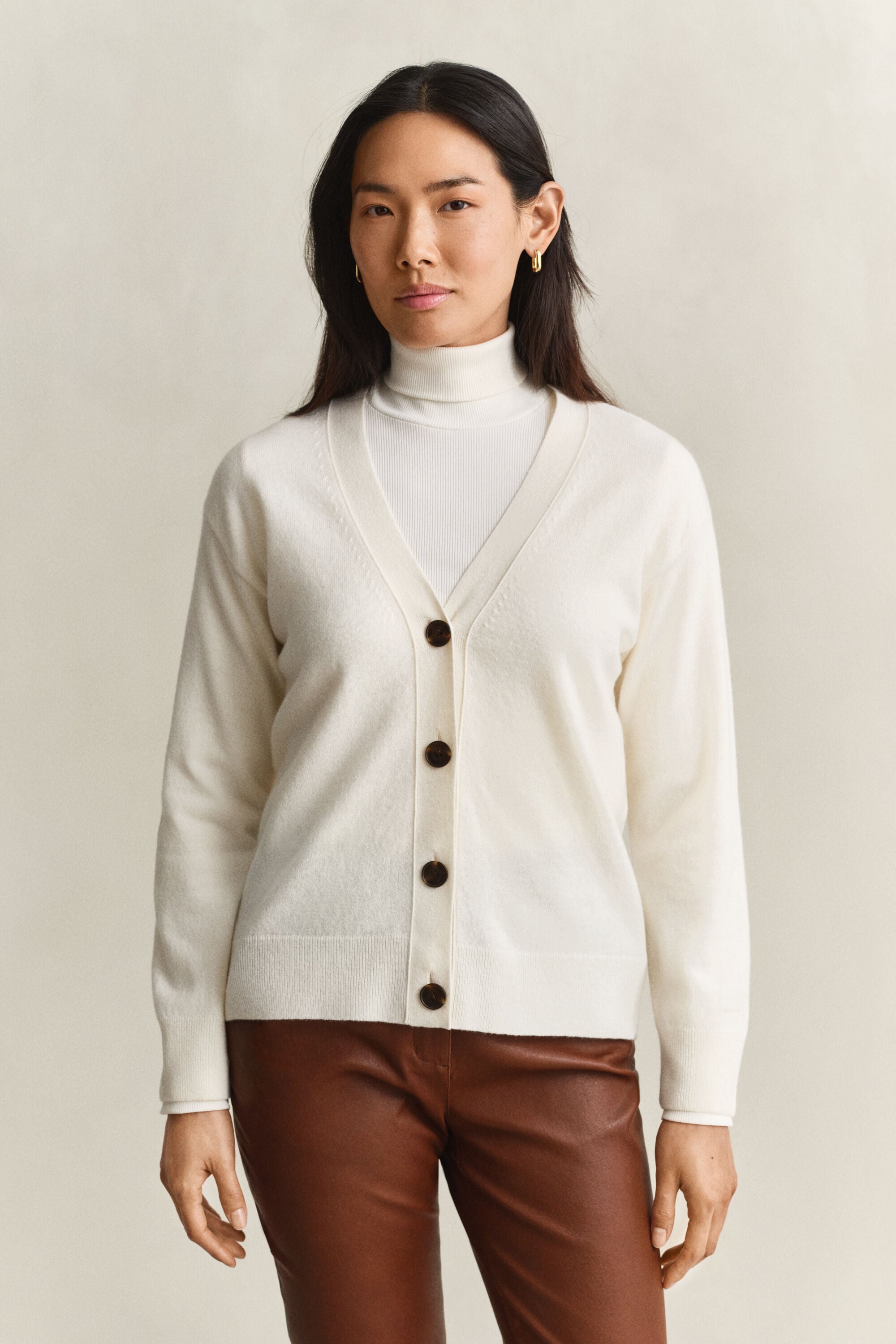 Superfine Lambswool Strickjacke
