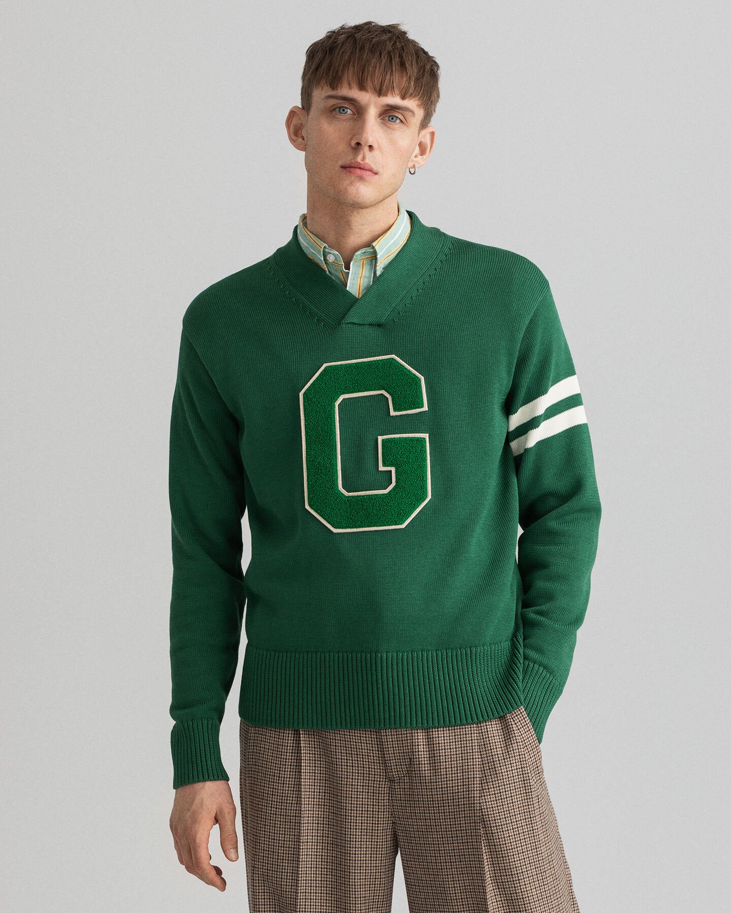 Collegiate V-Neck Pullover