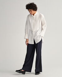 Oversized-Bluse mit Biesen