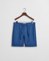 Relaxed Fit Leinen Shorts mit Kordelzug