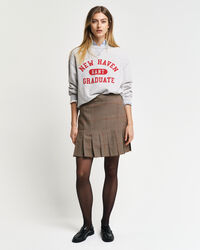 Faltenrock mit Karomuster