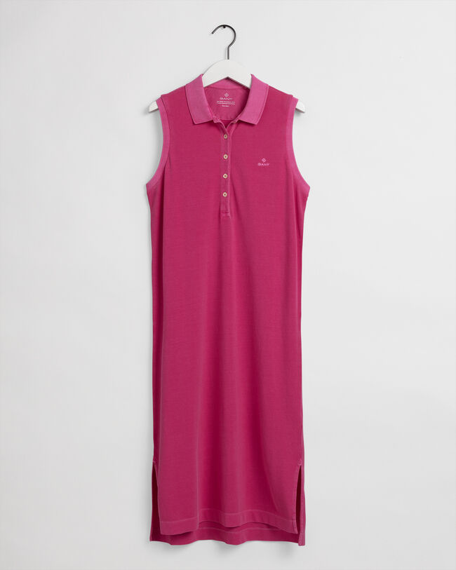 Sunfaded Piqu&eacute; Polokleid