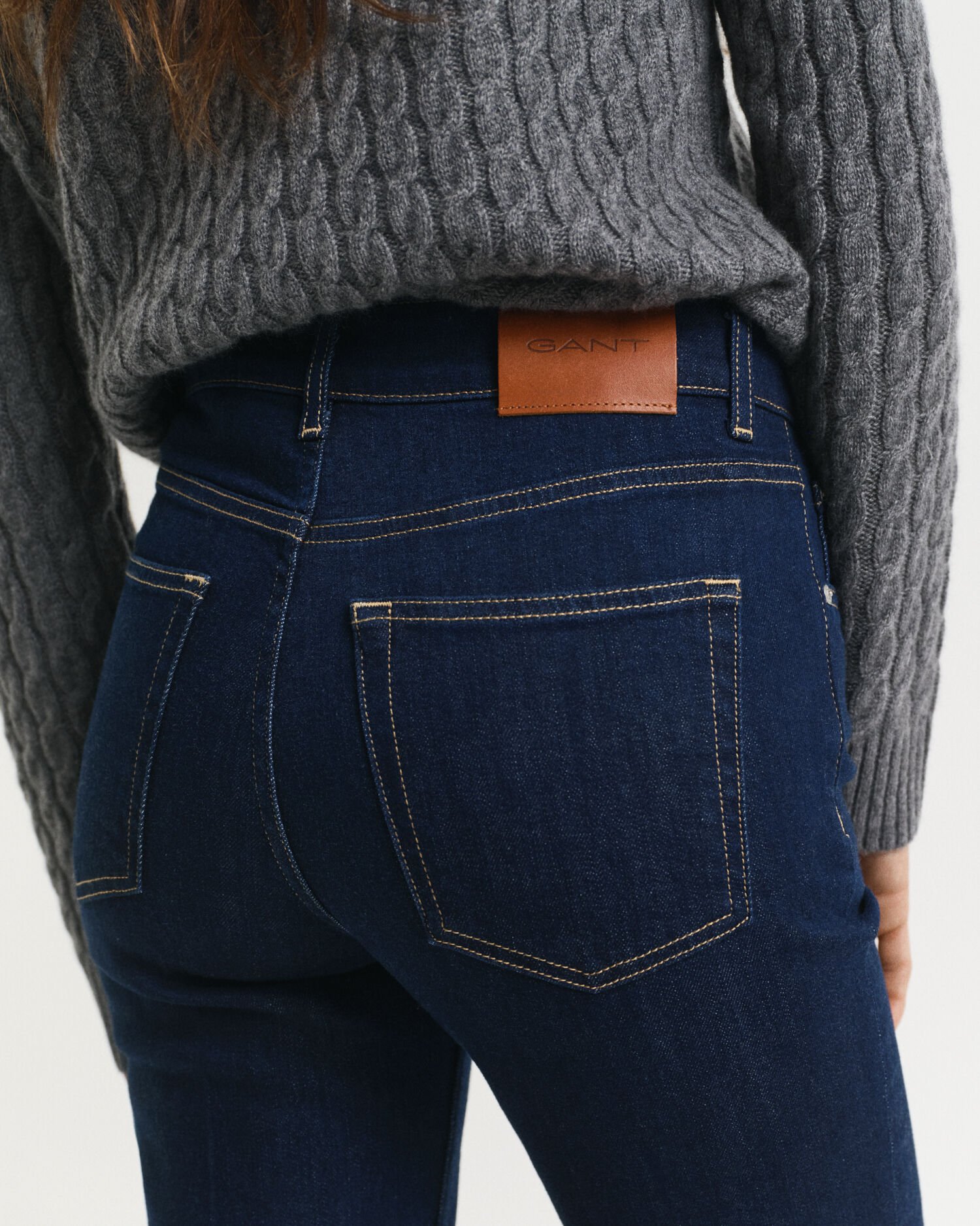 Slim Fit Schlagjeans