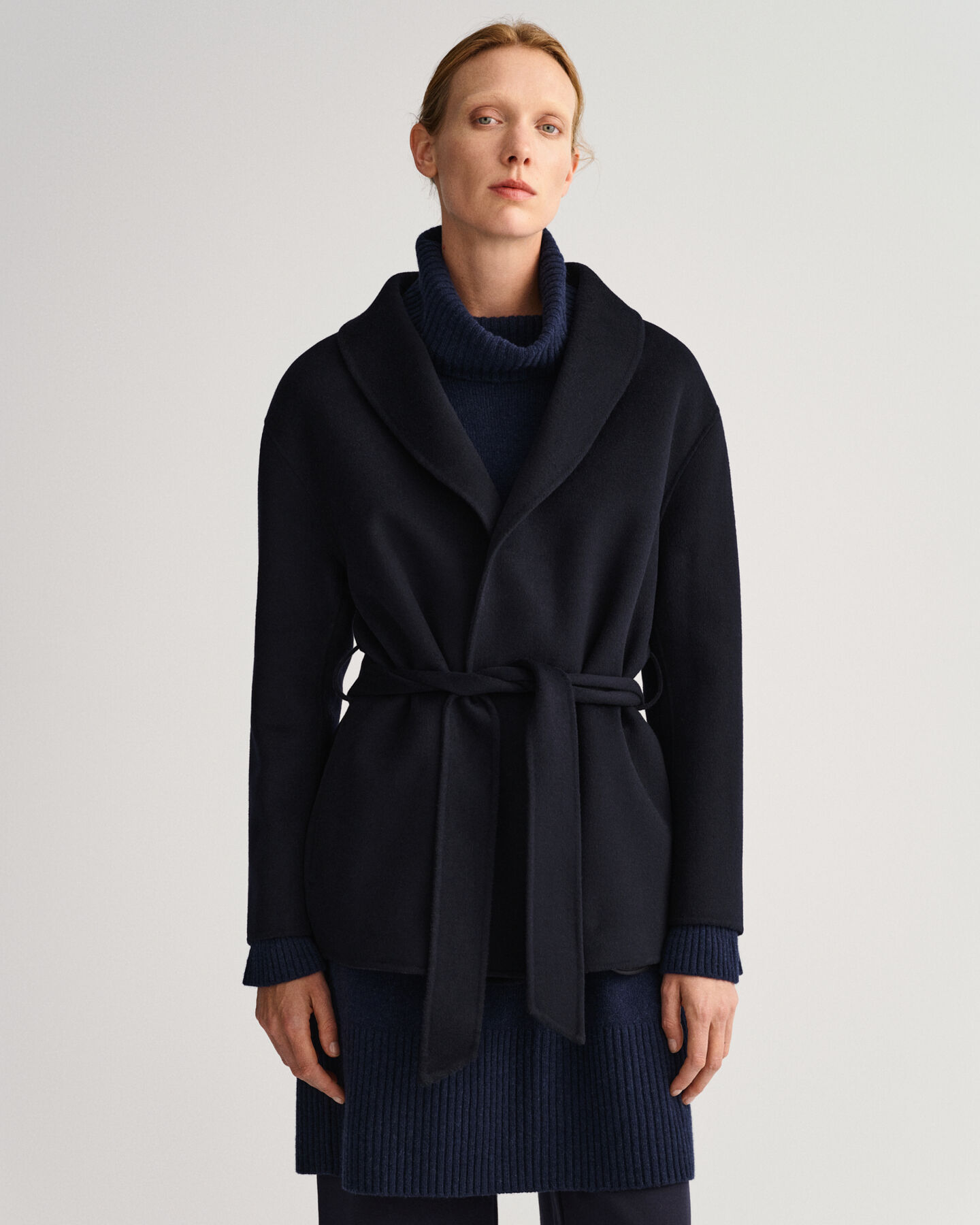 Handgenähter Blazer mit Gürtel