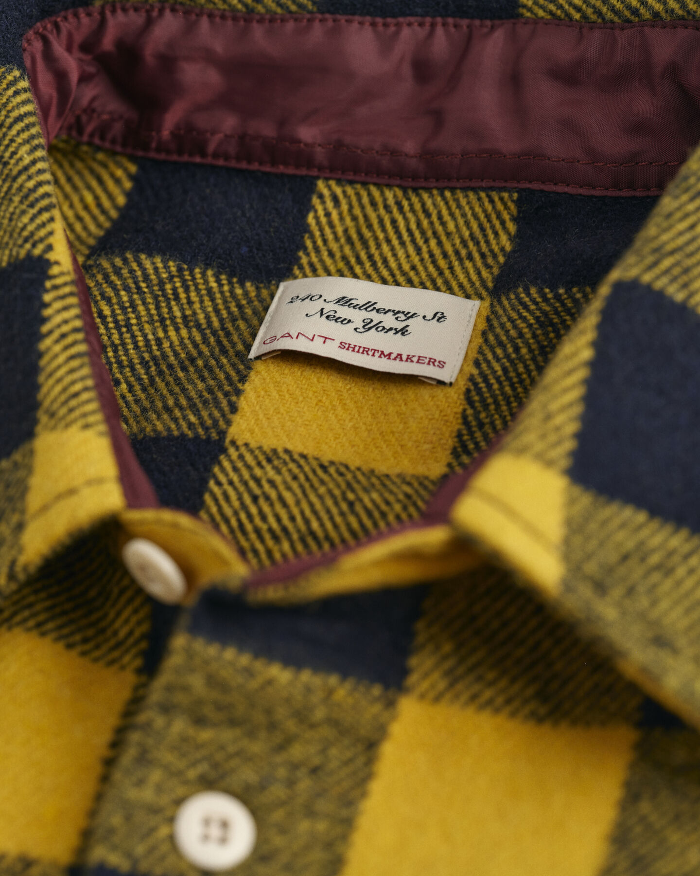 Buffalo Hemdjacke aus Wollgemisch