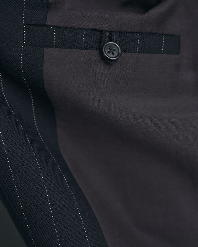 Mantel mit Nadelstreifen