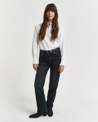 Stretch-Jeans mit geradem Bein