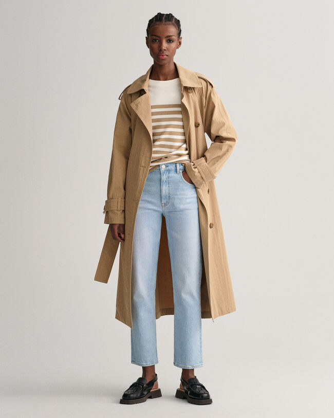 Langarm-T-Shirt mit Streifen