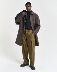 Rollkragenpullover aus extrafeiner Merinowolle