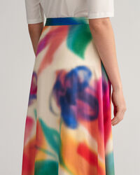 Rock mit Blumen-Print