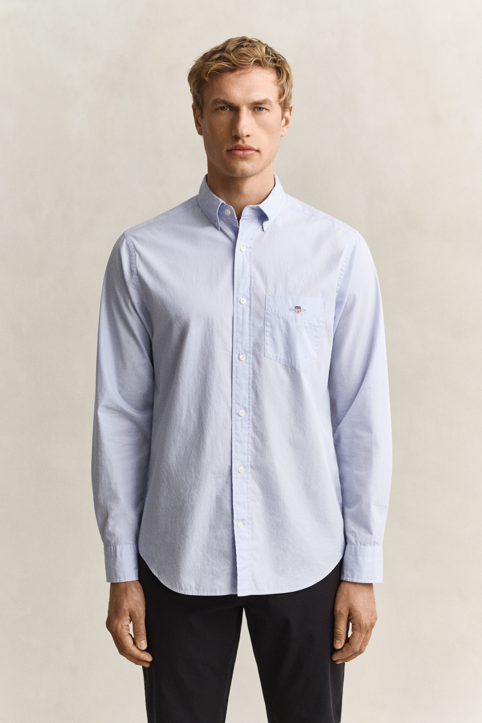 Regular Fit Classic Popeline Hemd