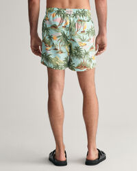 Hawaiian Print Badeshorts