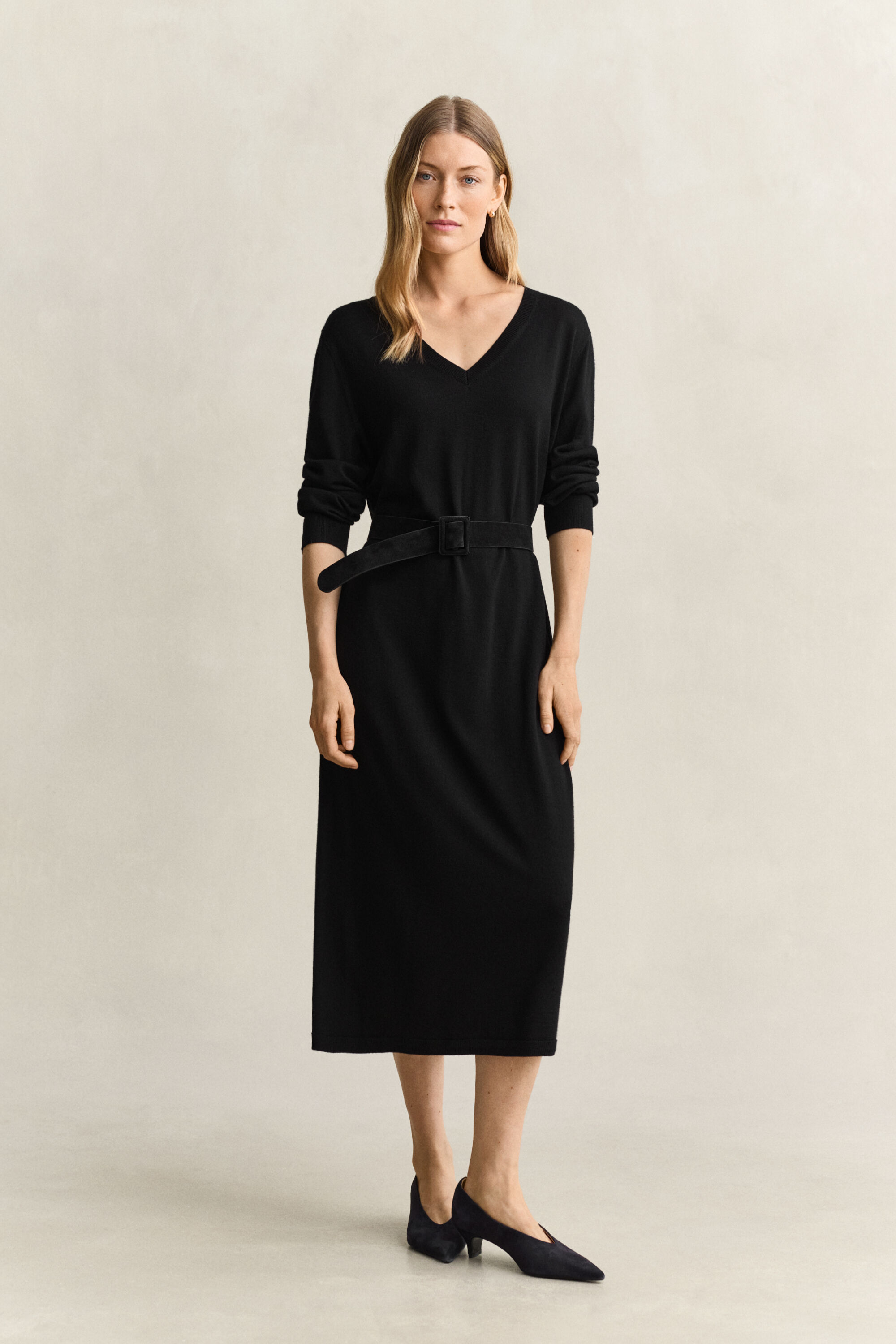 Kleid aus extrafeiner Merinowolle