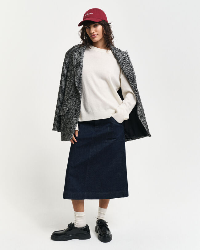 Superfine Lambswool Rundhalspullover