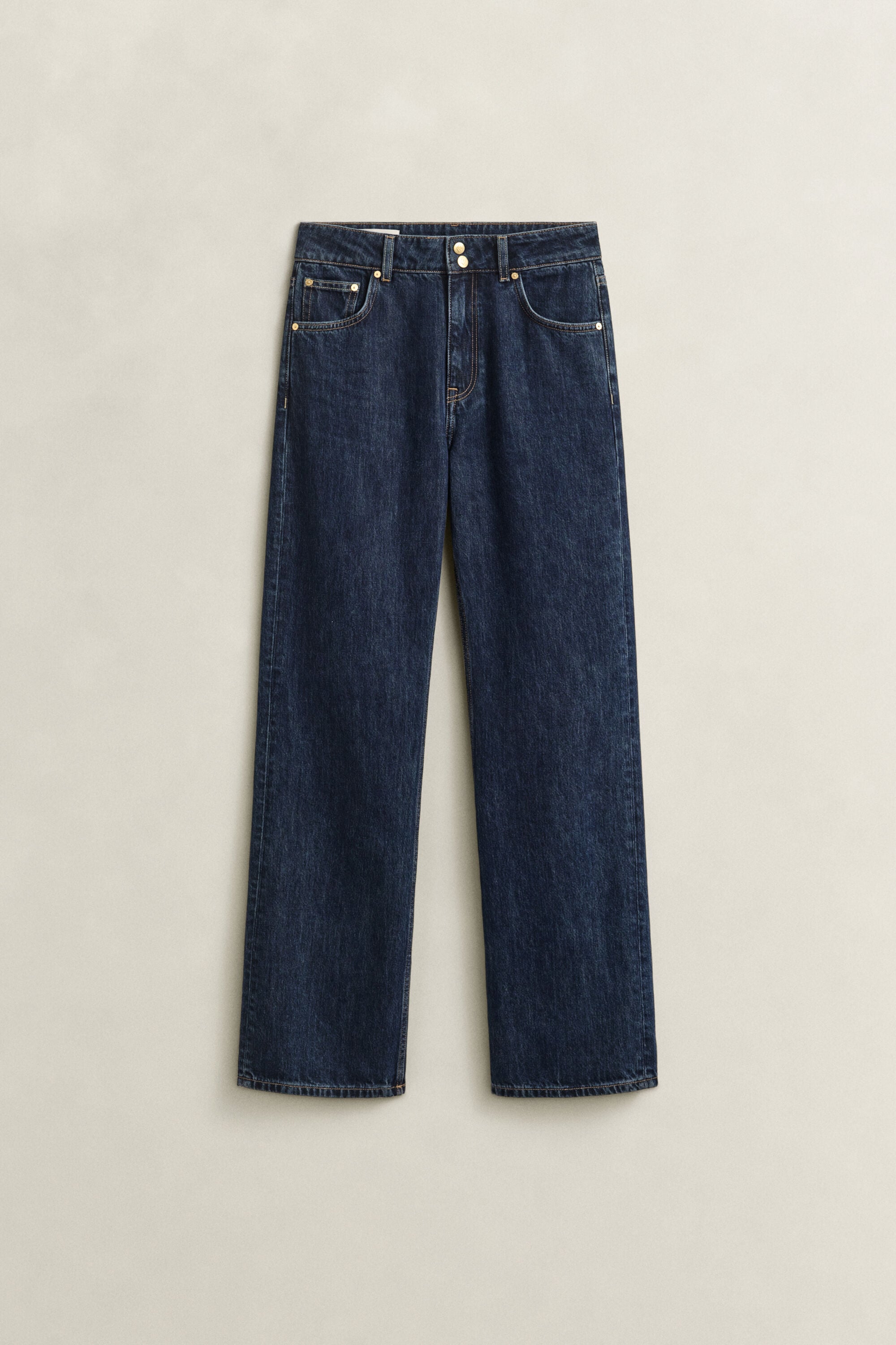 Geknöpfte Relxed Fit Jeans