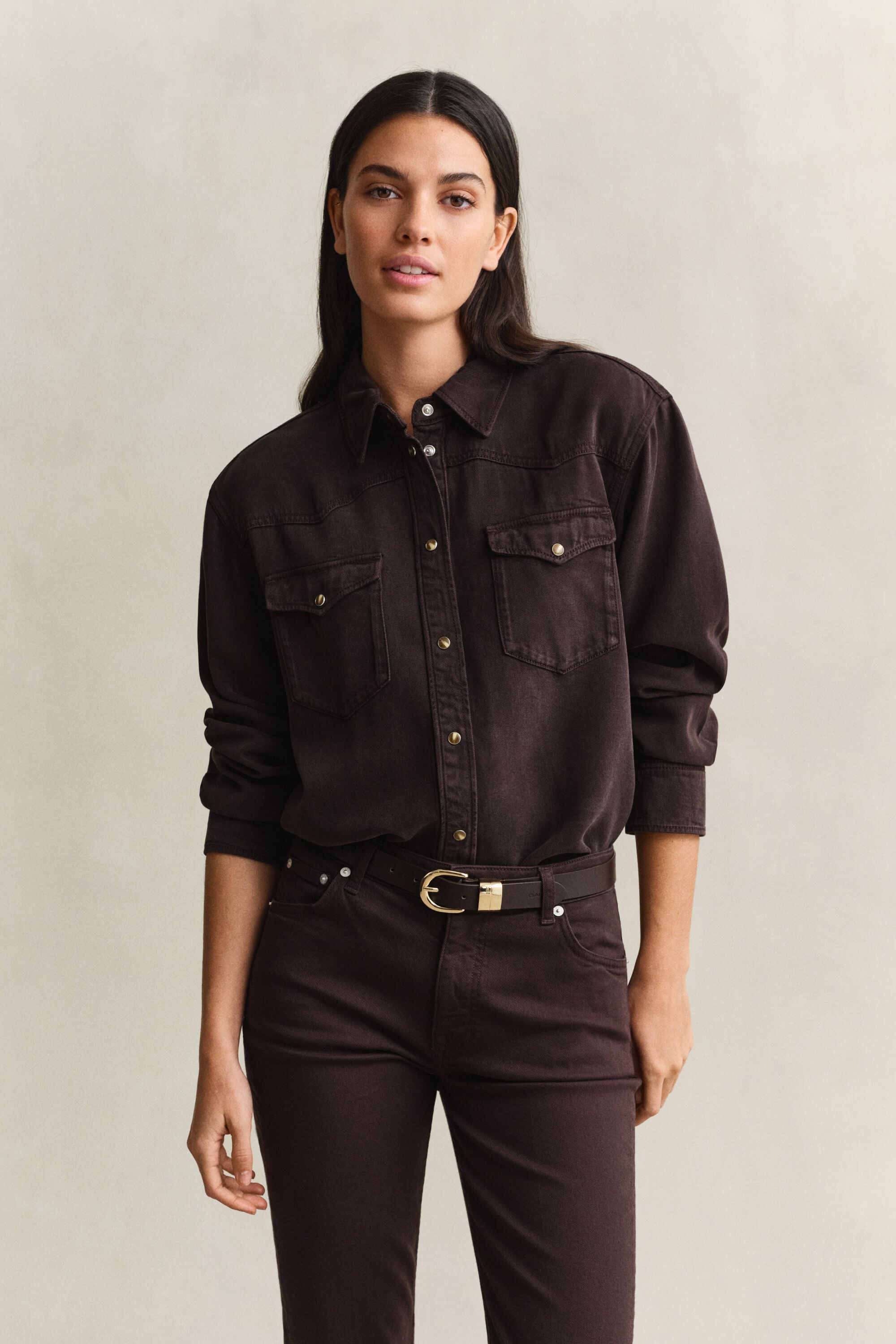 Ranger Bluse aus Denim-Twill