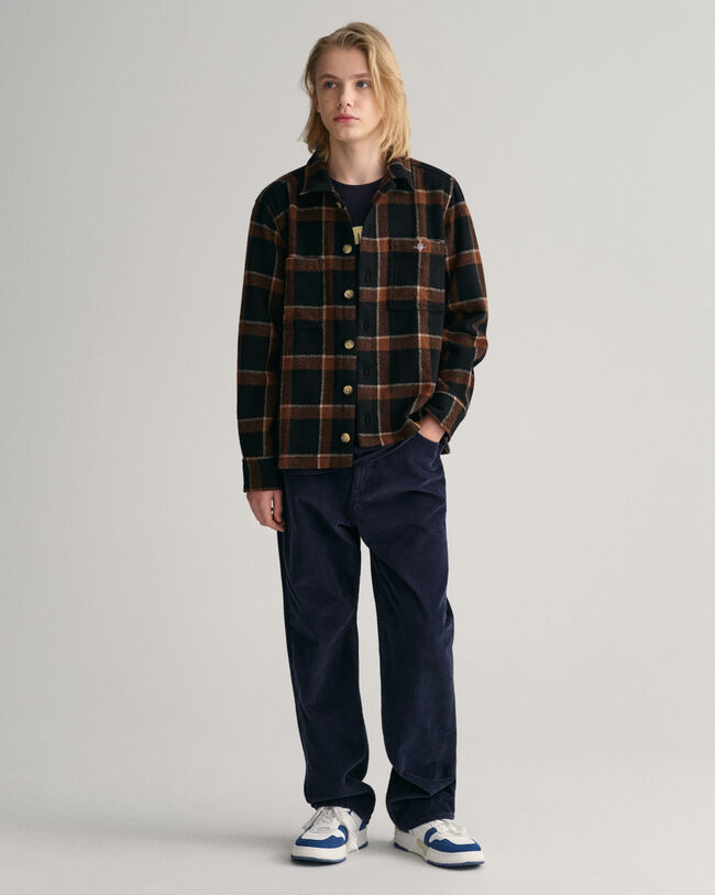 Teen Boys Loose Fit Cordhose