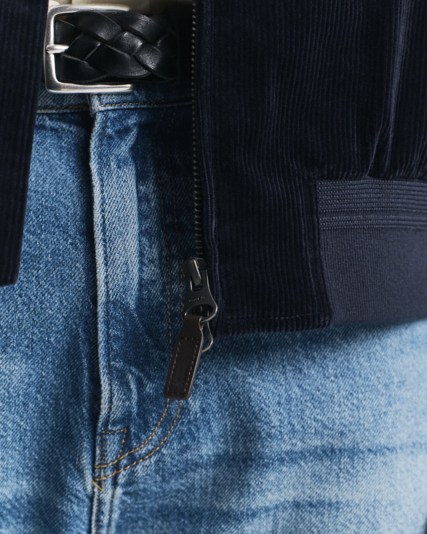 Harrington Jacke aus Cord