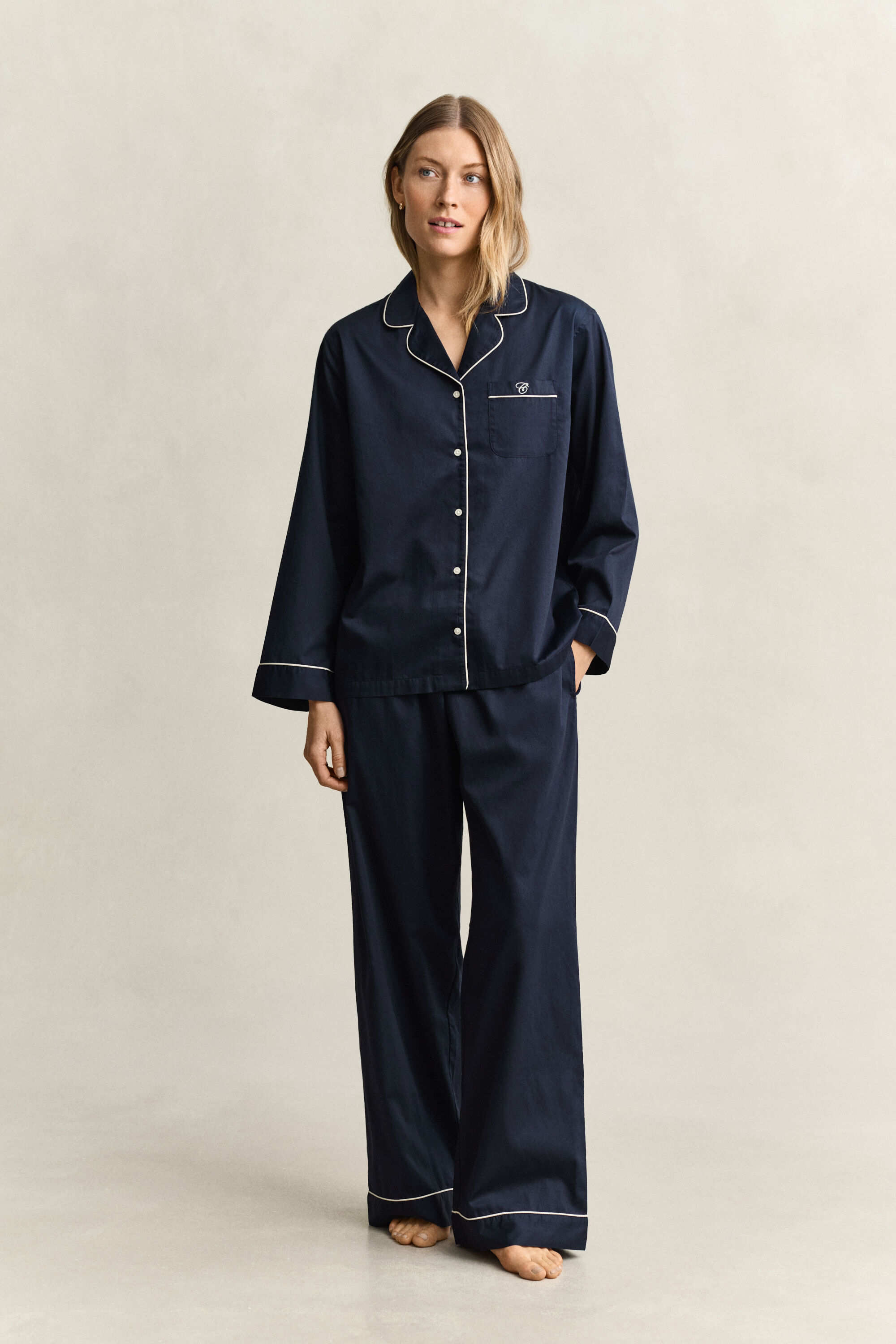 Satin-Pyjama