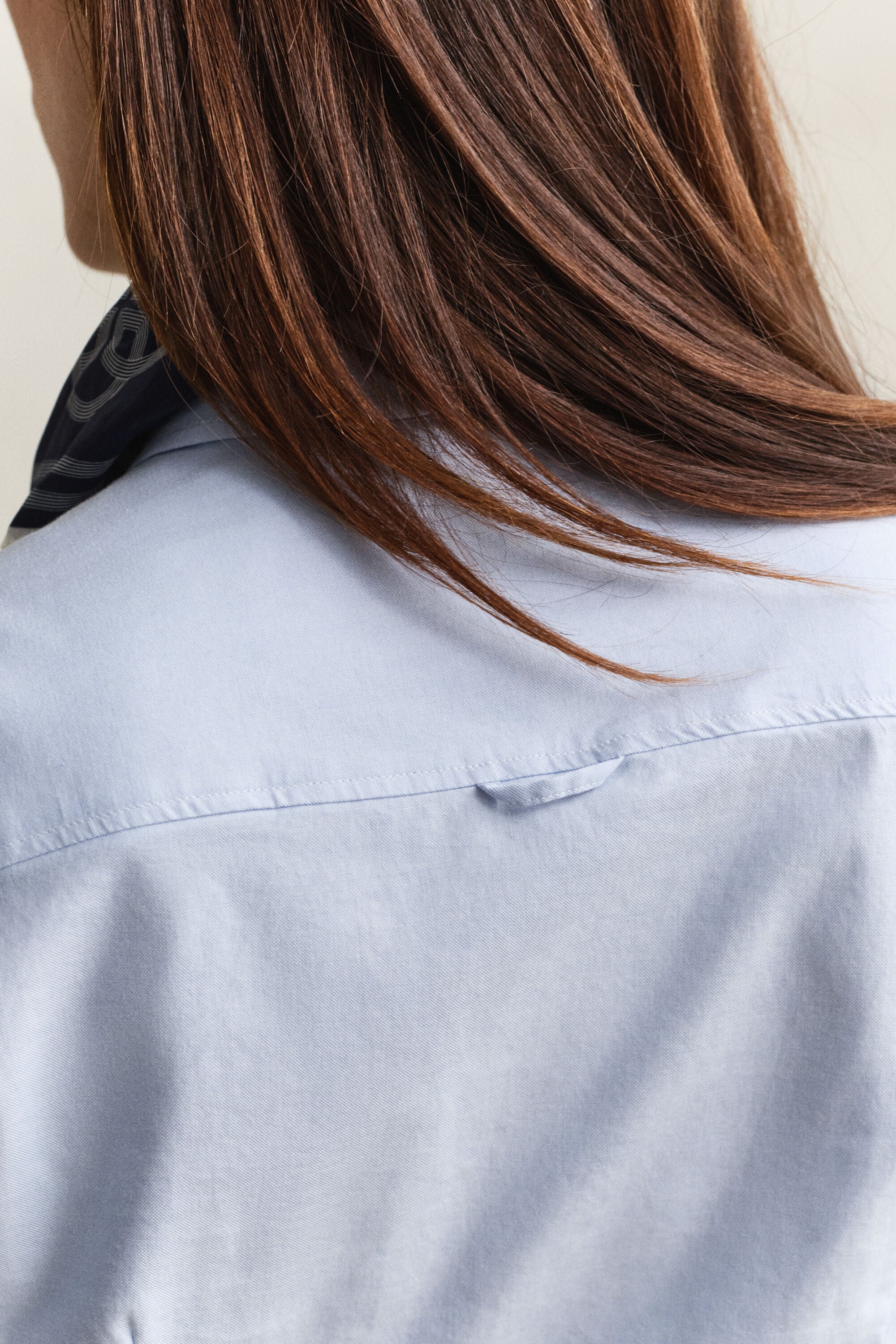 Classic Slim Fit Oxford-Bluse mit Stretch
