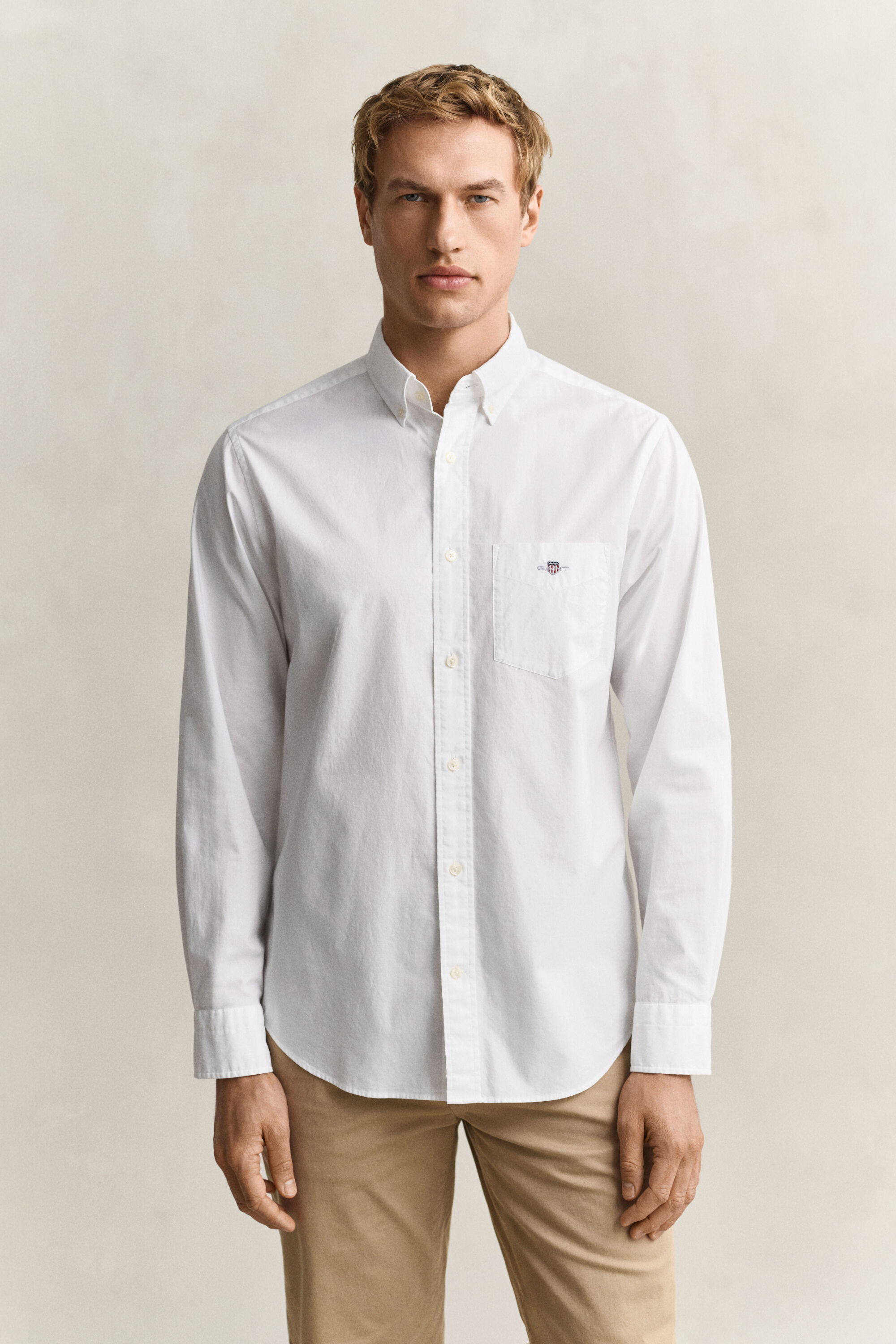 Regular Fit Classic Popeline Hemd