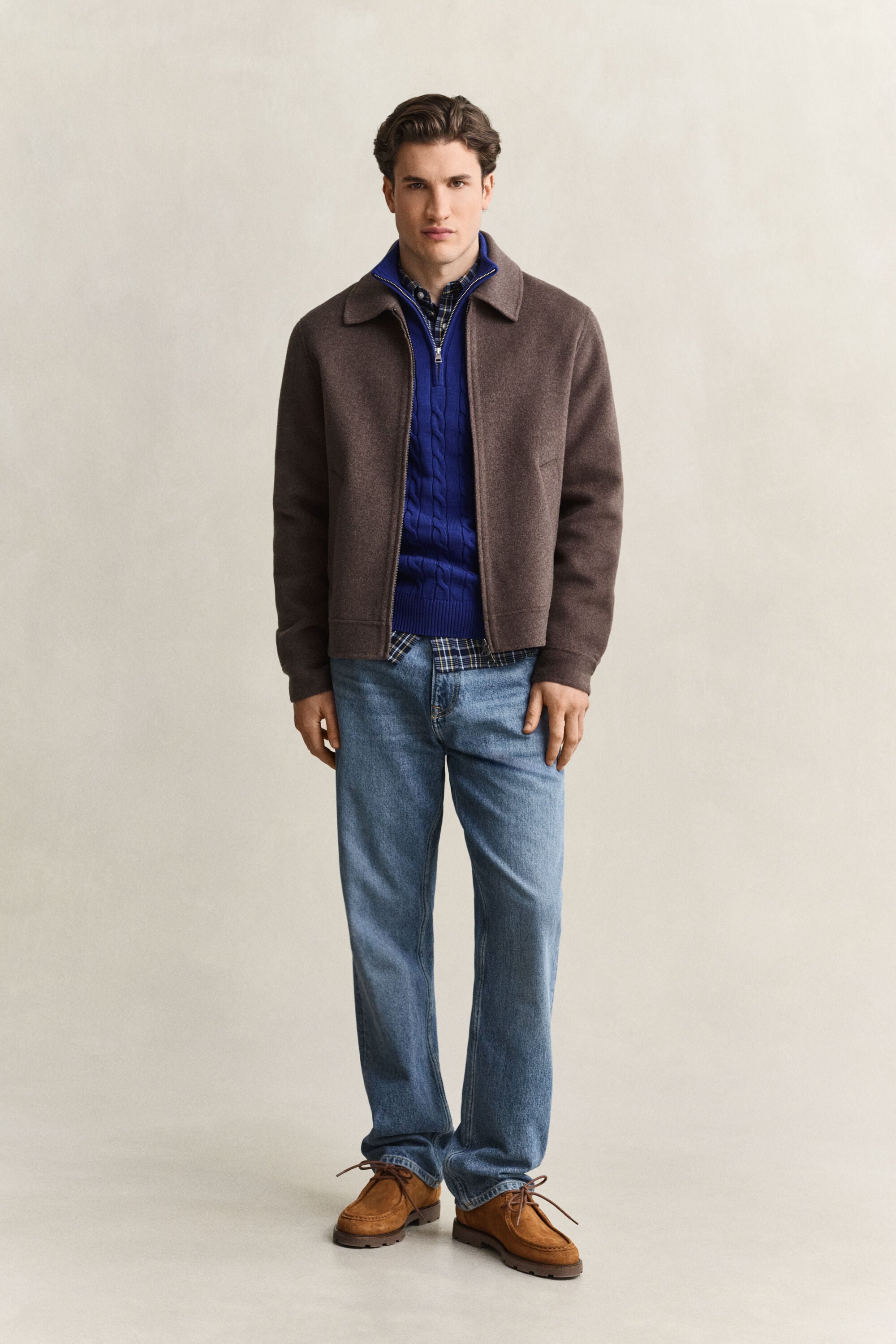 Handgenähte Jacke