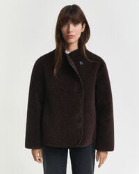 Jacke aus Shearling-Imitat