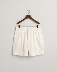 Twill-Chinoshorts mit Bundfalten