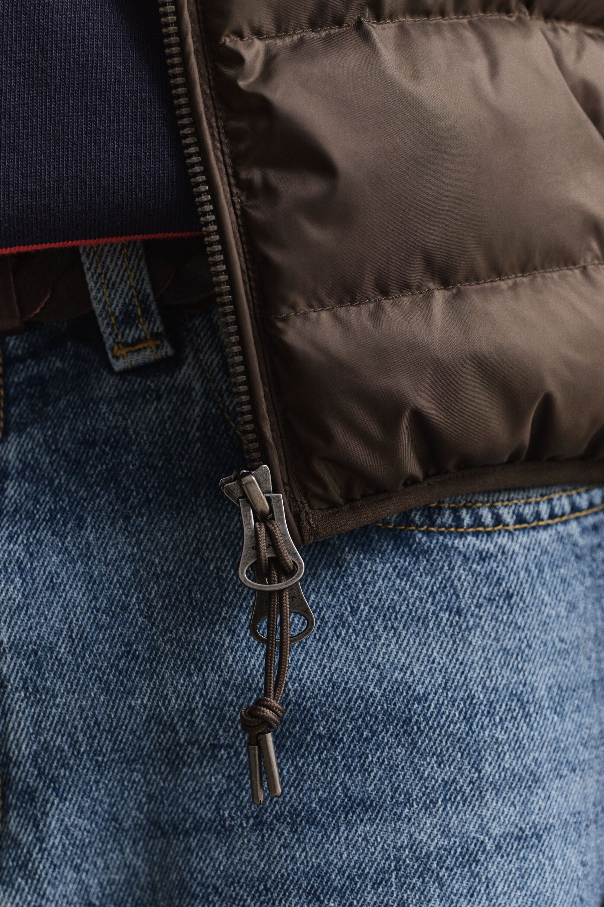 Leichte Daunenjacke