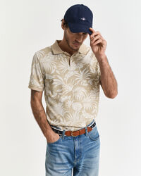 Tropical Print Poloshirt