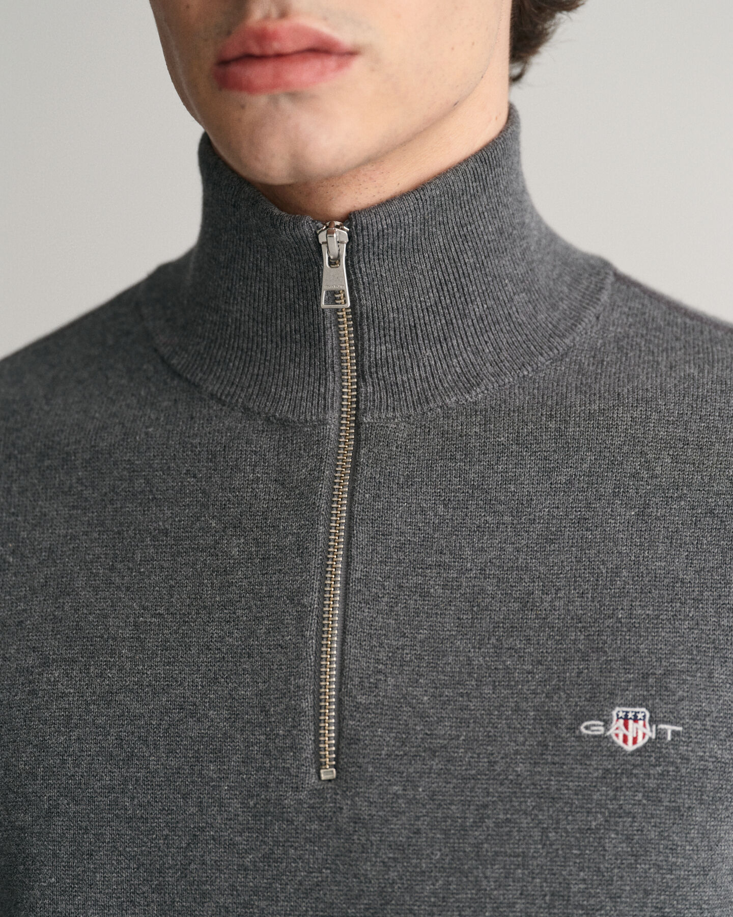 Milano Knit Baumwoll Troyer