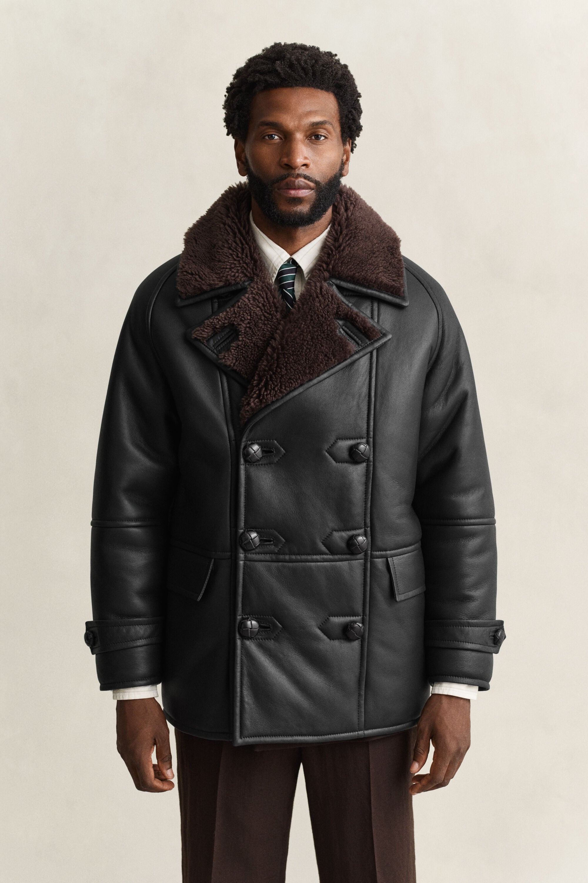 Caban aus Shearling