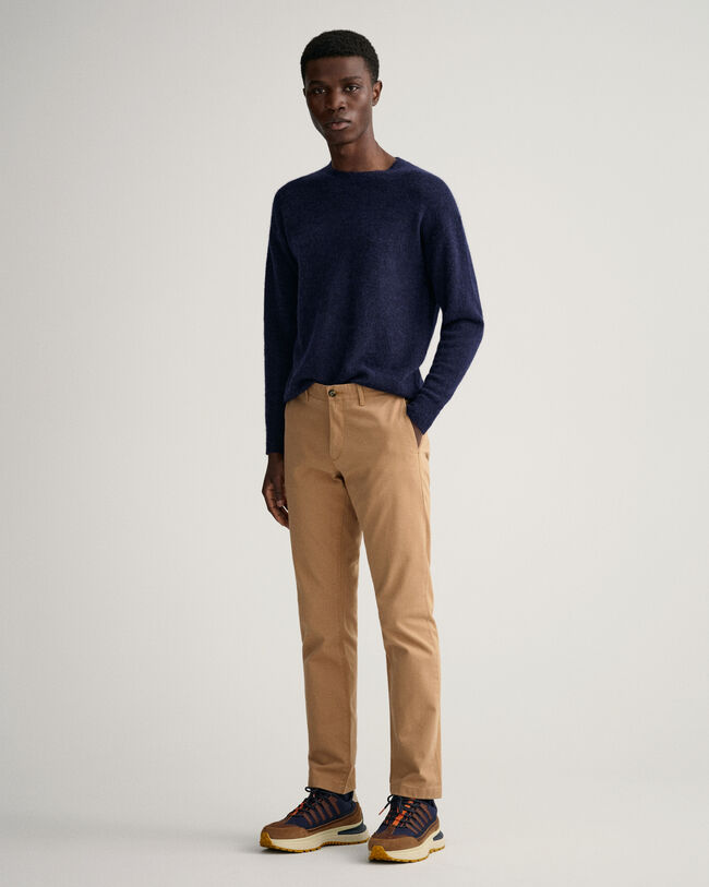 Hallden Slim Fit Comfort Super Chinohose