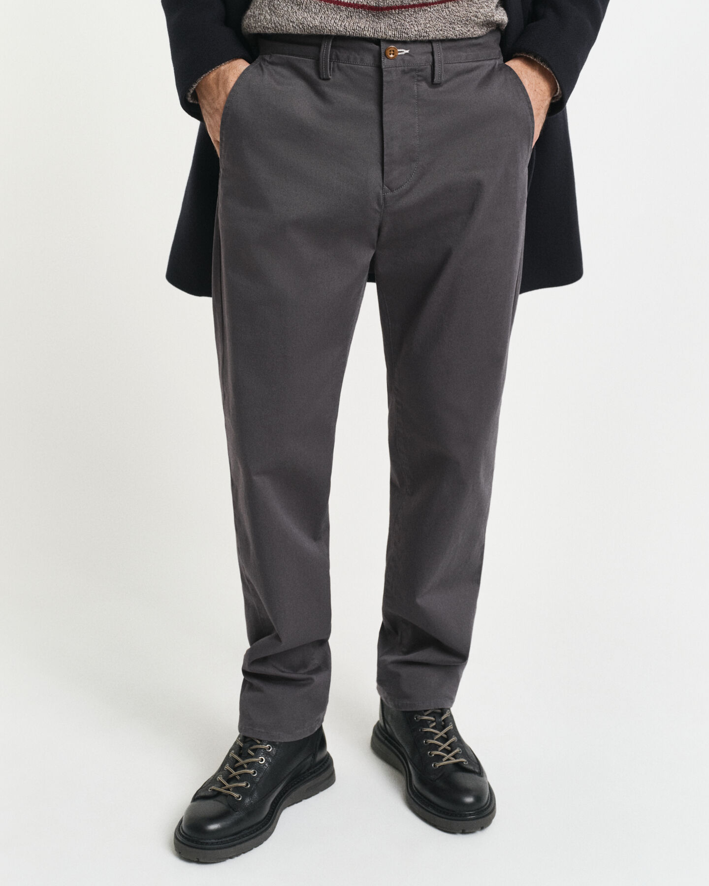 Regular Fit Twill Chinohose