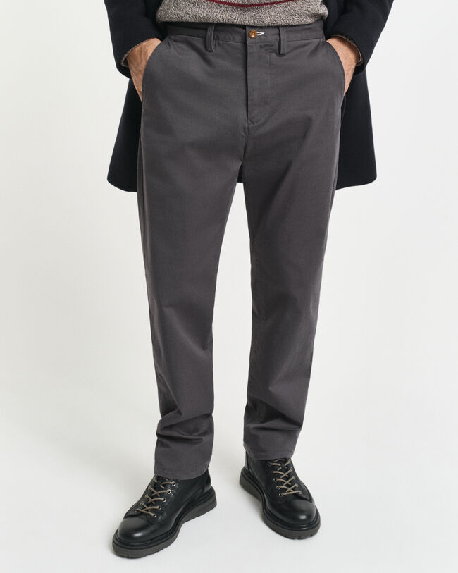 Regular Fit Twill Chinohose