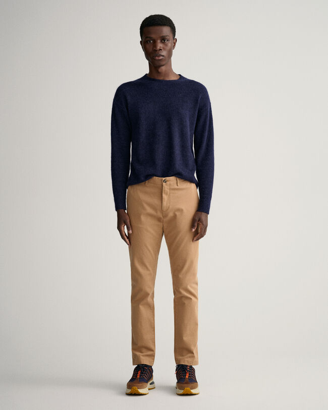 Hallden Slim Fit Comfort Super Chinohose