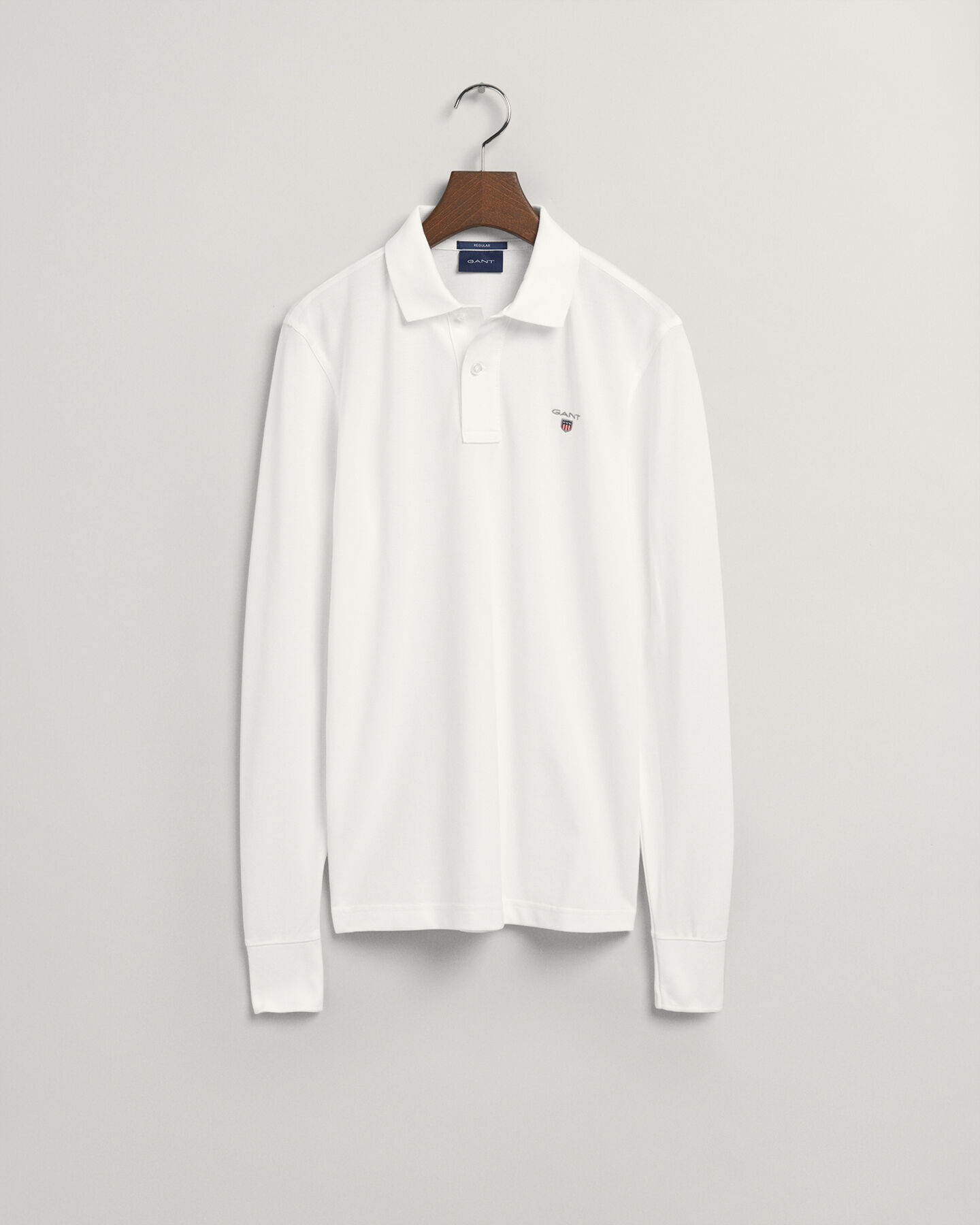 Original Piqu&eacute; Langarm-Poloshirt
