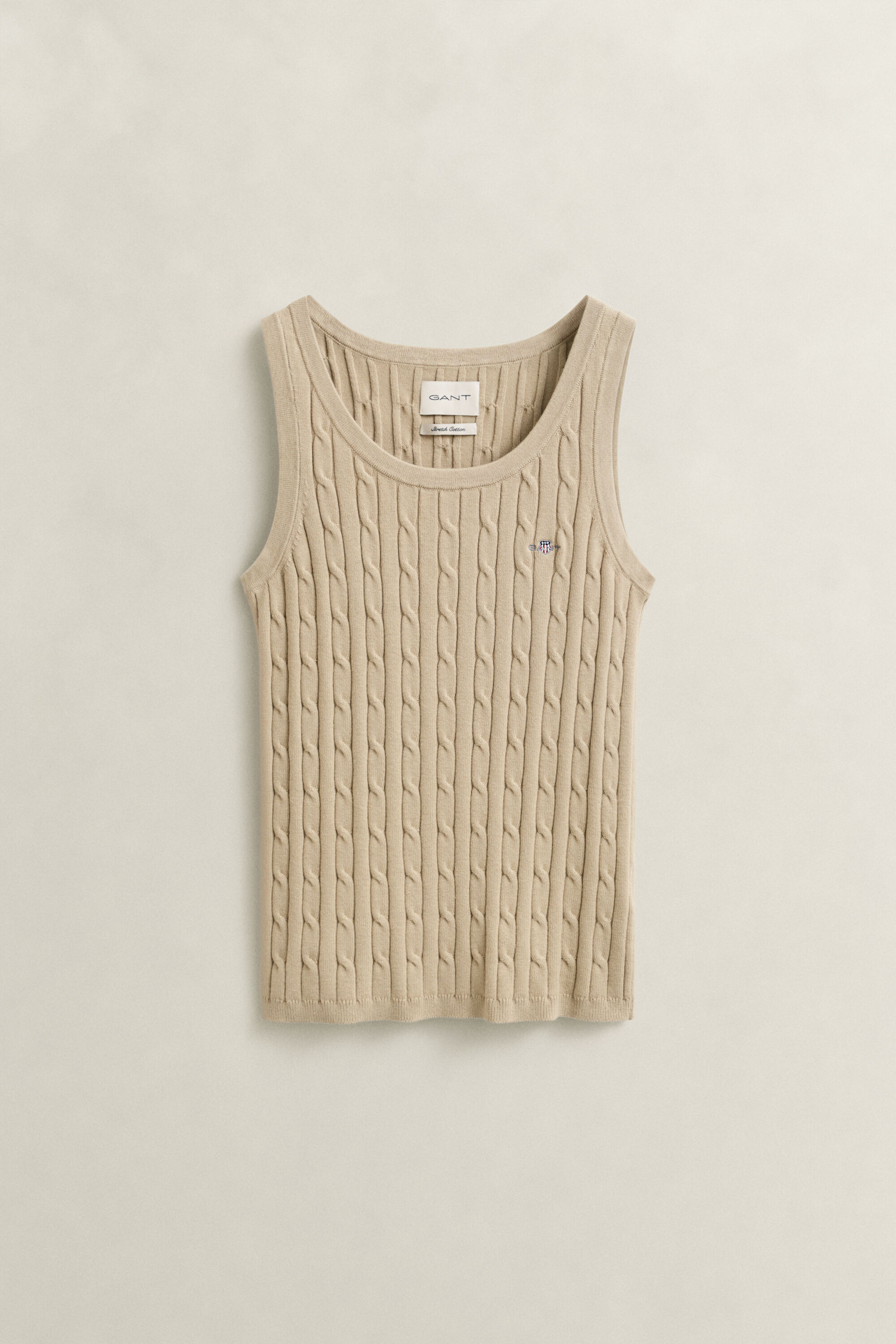Zopfstrick Tanktop