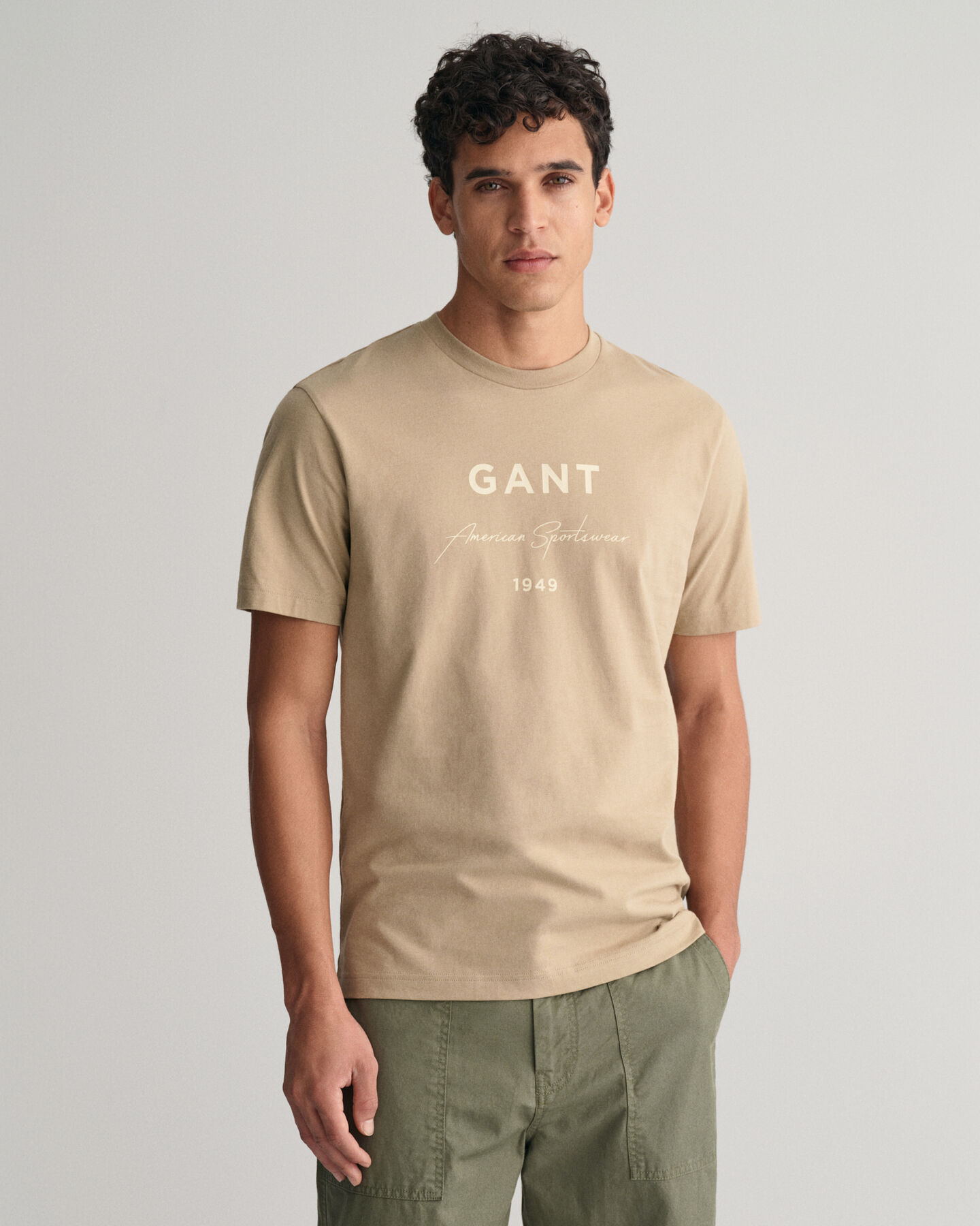 GANT Script Graphic T-Shirt mit Print