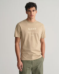 GANT Script Graphic T-Shirt mit Print