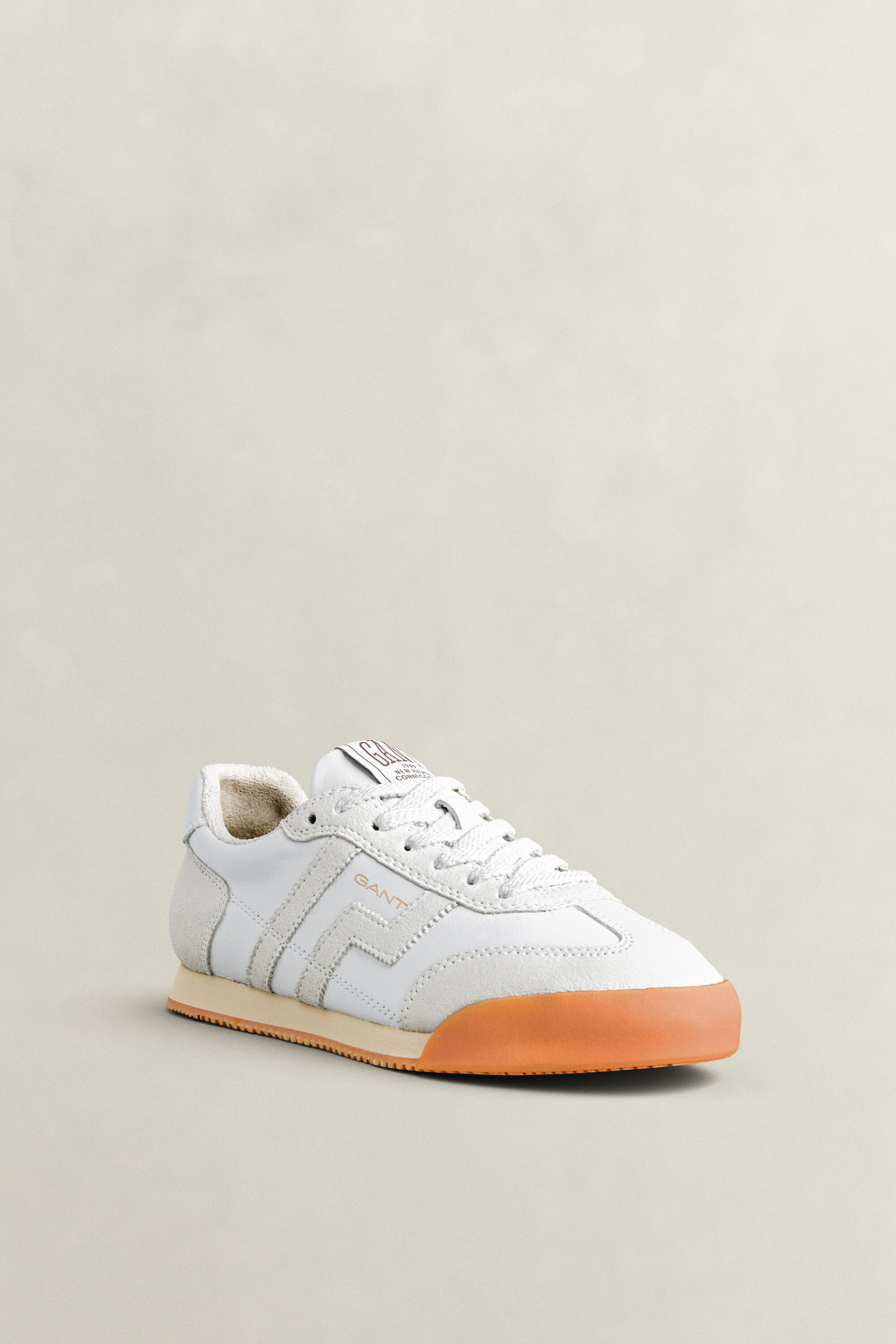 Beylana Sneaker aus Leder — WHITE