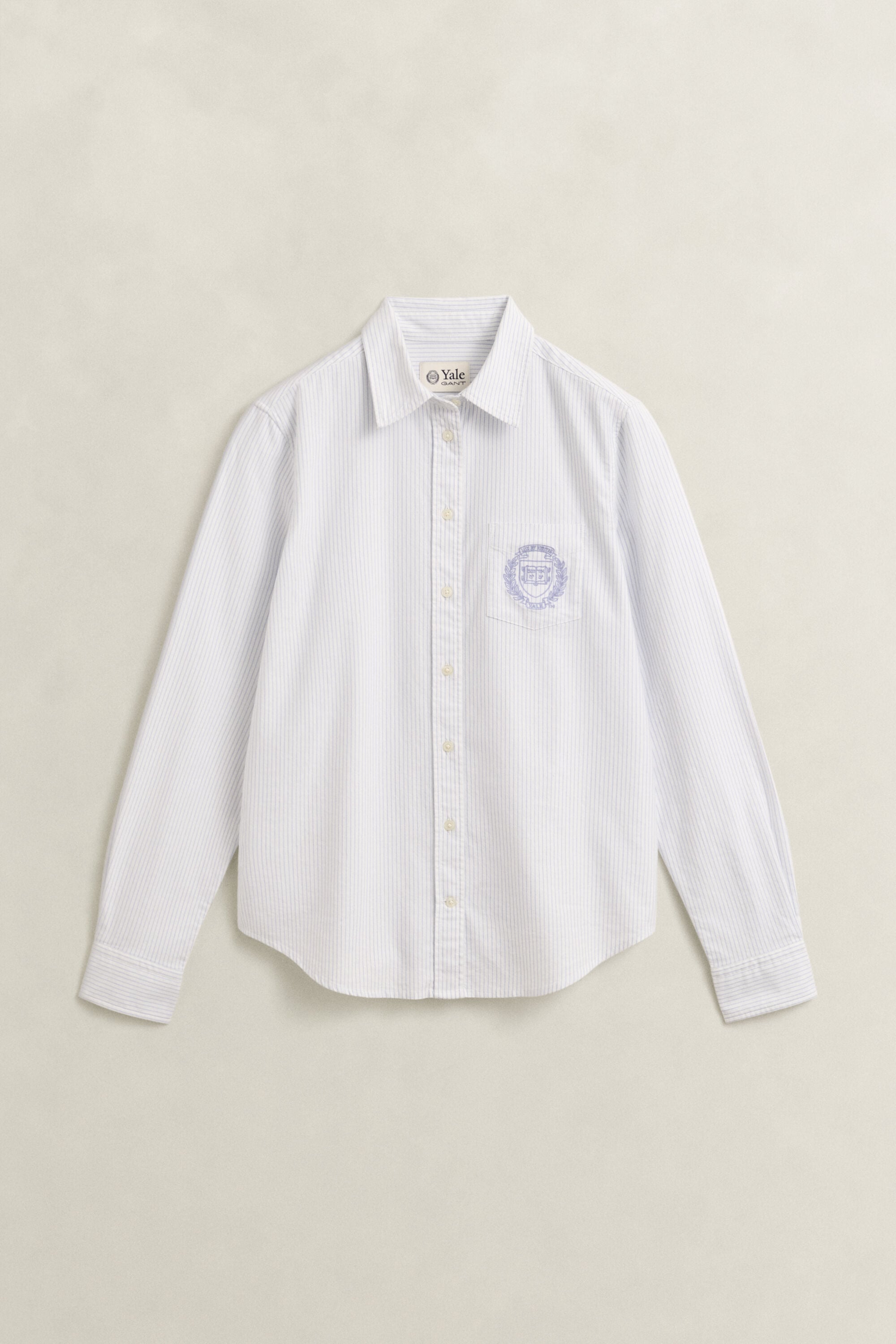 Gant x Yale Oxford-Bluse mit Streifen